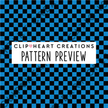 Load image into Gallery viewer, 100 Checkerboard Pattern Digital Papers (Black)