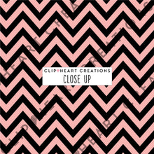 Load image into Gallery viewer, 100 Chevron Pattern Digital Papers (Black)