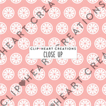 Load image into Gallery viewer, 100 Citrus Slices Pattern Digital Papers (White)