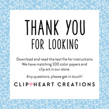 Load image into Gallery viewer, 100 Clovers Pattern Papers (Outline)