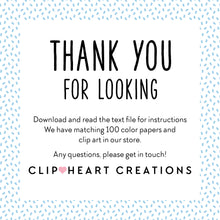 Load image into Gallery viewer, 100 Confetti Digital Papers (Color)