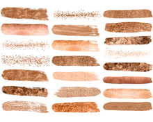 Load image into Gallery viewer, Copper Brush Strokes