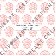 Load image into Gallery viewer, 100 Damask Patterns Digital Papers (Color)