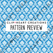 Load image into Gallery viewer, 100 Damask Patterns Digital Papers (White)