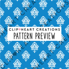 Load image into Gallery viewer, 100 Damask Patterns Digital Papers (White)