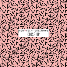 Load image into Gallery viewer, 100 Dash Patterns Digital Papers (Black)