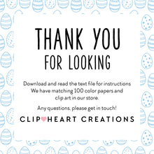 Load image into Gallery viewer, 100 Easter Egg Pattern Papers (Color)