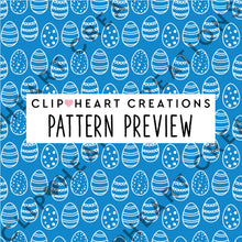 Load image into Gallery viewer, 100 Easter Egg Pattern Papers (White)