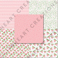 Load image into Gallery viewer, Pink Watermelon Seamless Digital Papers