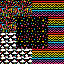 Load image into Gallery viewer, Rainbow Darks Seamless Digital Papers