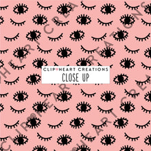 Load image into Gallery viewer, 100 Eyes Pattern Digital Papers (Black)