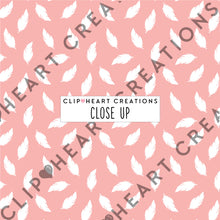 Load image into Gallery viewer, 100 Feather Pattern Digital Papers (White)