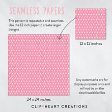Load image into Gallery viewer, 100 Flamingo Pattern Digital Papers (White)