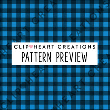 Load image into Gallery viewer, 100 Gingham Pattern Digital Papers (Black)