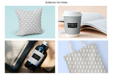 Load image into Gallery viewer, Grey Scandi Doodle Papers