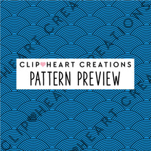 Load image into Gallery viewer, 100 Seigaiha Pattern Digital Papers (Black)