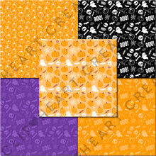 Load image into Gallery viewer, Halloween Seamless Digital Papers