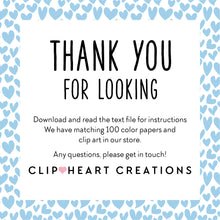 Load image into Gallery viewer, 100 Heart Pattern Papers (Color)