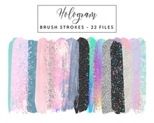Load image into Gallery viewer, Hologram Brush Strokes