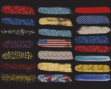 Load image into Gallery viewer, 4th of July Brush Strokes
