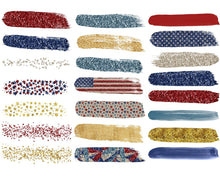 Load image into Gallery viewer, 4th of July Brush Strokes