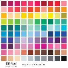 Load image into Gallery viewer, 100 Daisy Flower Clip Art