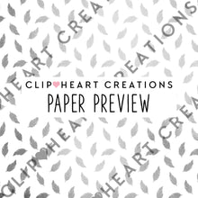 Load image into Gallery viewer, Silver Foil Pattern Papers