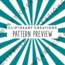 Load image into Gallery viewer, 100 Sunburst Pattern Digital Papers (White)