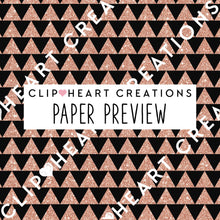 Load image into Gallery viewer, Copper & Black Glitter Digital Papers