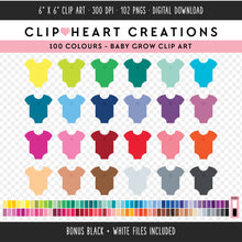 Load image into Gallery viewer, 100 Baby Grow Clip Art