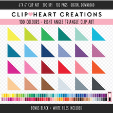 Load image into Gallery viewer, 100 Triangle Clip Art