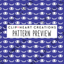 Load image into Gallery viewer, 100 Eye Pattern Digital Papers (White)