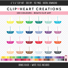 Load image into Gallery viewer, 100 Boat Digital Clip Art