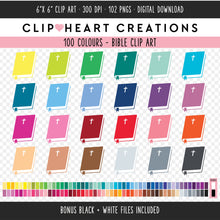 Load image into Gallery viewer, 100 Bible Clip Art