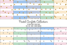 Load image into Gallery viewer, Pastel Confetti Sparkle Digital Papers