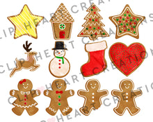 Load image into Gallery viewer, Watercolor Gingerbread Clip Art