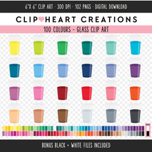 Load image into Gallery viewer, 100 Drink Digital Clip Art