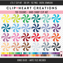 Load image into Gallery viewer, 100 Hard Candy Clip Art