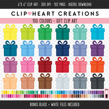 Load image into Gallery viewer, 100 Gifts Digital Clip Art