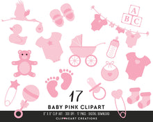 Load image into Gallery viewer, Baby Pink Clip Art