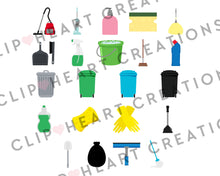 Load image into Gallery viewer, Cleaning Clip Art