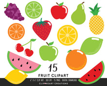 Load image into Gallery viewer, Fruit Clip Art
