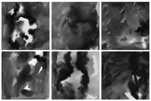 Load image into Gallery viewer, Black Watercolor Digital Papers