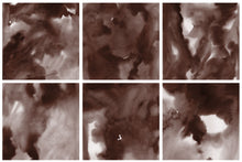 Load image into Gallery viewer, Brown Watercolor Digital Papers