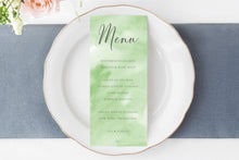 Load image into Gallery viewer, Mint Watercolor Digital Papers