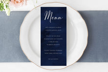 Load image into Gallery viewer, Navy Watercolor Digital Papers