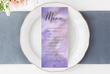 Load image into Gallery viewer, Amethyst Glitter Watercolor Digital Papers