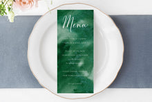 Load image into Gallery viewer, Emerald Glitter Watercolor Digital Papers