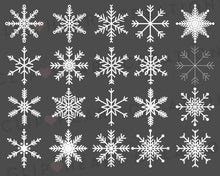 Load image into Gallery viewer, Snowflake Digital Clip Art