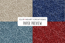 Load image into Gallery viewer, 4th of July Glitter Digital Papers